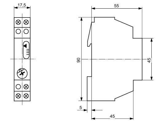 Spínač soumrakový PALADIN 923500 s externím čidlem IP54 1008149 (obrázek 3)