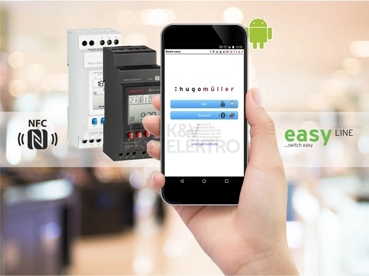 Obrázek produktu Spínací hodiny Paladin 170410 easy s možností programování přes NFC 1008113 3