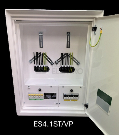 Obrázek produktu Elektroměrový rozvaděč AROVA SERVIS ES 4.1 stojatý 2x25A/3 bílý pro PRE 1