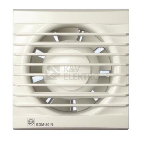 Axiální koupelnový ventilátor Soler & Palau EDM-80N