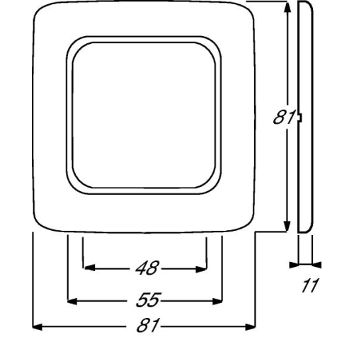 ABB Reflex SI rámeček alpská bílá 1725-0-0928 (2511-214) 2CKA001725A0928