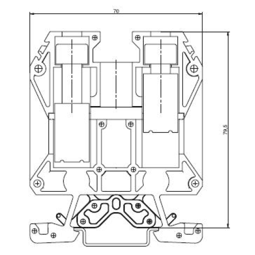 Svorka Elektro Bečov RSA 70 bílá A181111