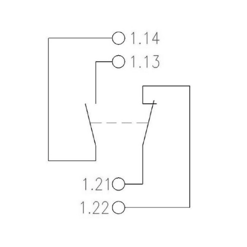 Kontakt pomocný EATON Z-AHK /Z7-EHK/ 248433 (obrázek 3)