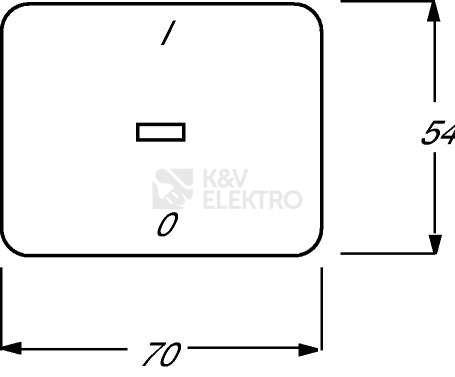 Obrázek produktu ABB Alpha exclusive kryt vypínače palladium 1751-0-2823 (1788-260) 2CKA001751A2823 1