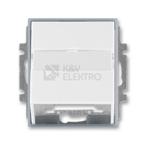 ABB Element kryt datové zásuvky bílá/ledová šedá 5014E-A00100 04