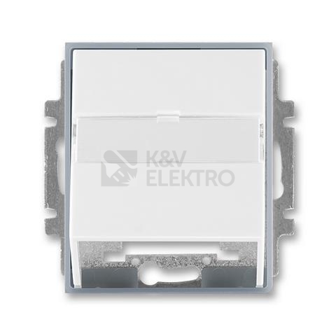 Obrázek produktu ABB Element kryt datové zásuvky bílá/ledová šedá 5014E-A00100 04 0