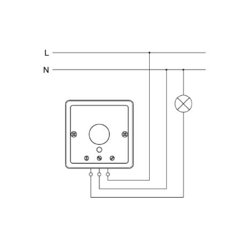 Pohybové čidlo ENIKA PS 1000 relé bílá 1002152