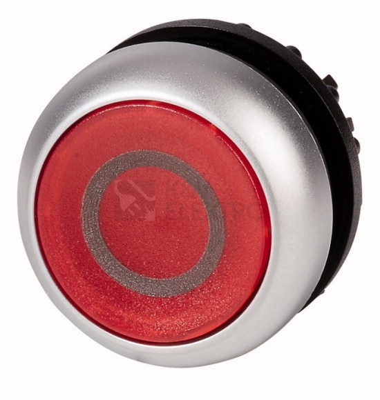 Obrázek produktu  Eaton Titan tlačítko prosvětlené červená symbol O M22-DL-R-X0 216936 0