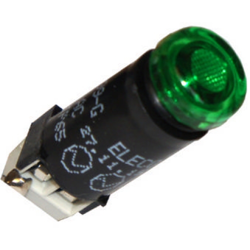 Levně Kontrolka zelená ELECO SMS-99 G 230VAC