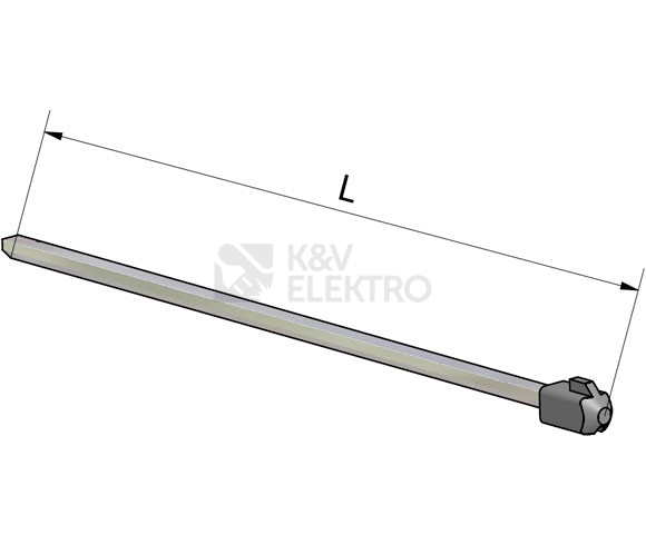 Obrázek produktu Hřídel prodlužovací KATKO 300mm L 300 OK 0