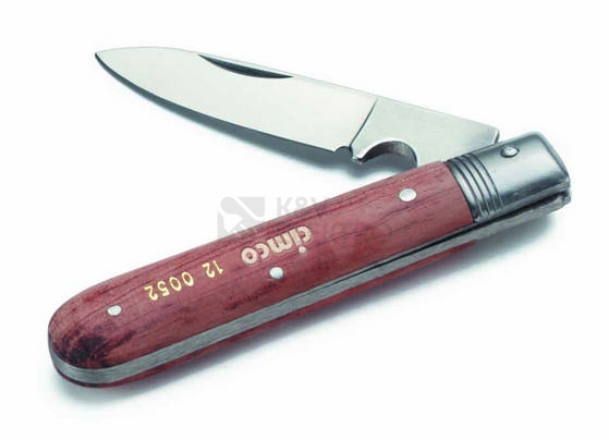 Obrázek produktu Univerzální nůž CIMCO 110mm otevírací, dřevěná rukojeť 0