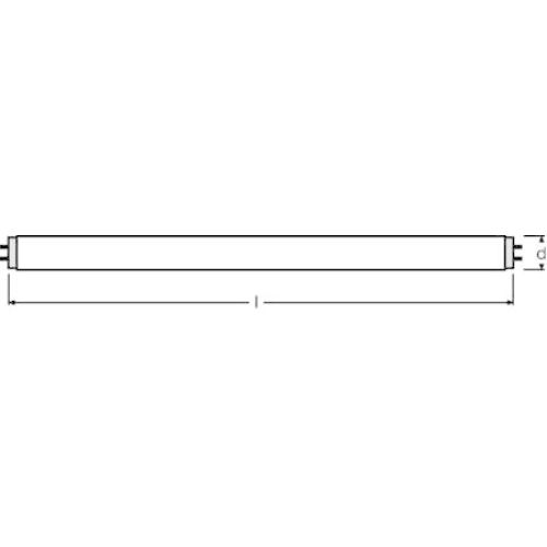 Zářivková trubice OSRAM NATURA L 36W/76 T8 G13 teplá bílá 3500K 1200mm (obrázek 5)