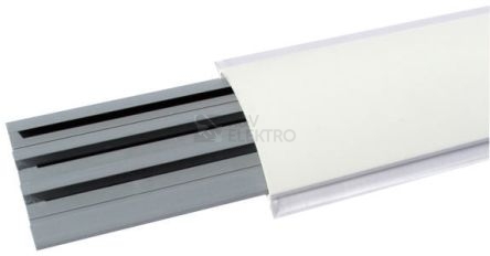 Obrázek produktu Přechodová podlahová lišta IBOCO CSP-N 75x17 W bílá (2m) 01331 0