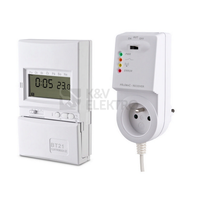 Obrázek produktu  Bezdrátový termostat ELEKTROBOCK BT21 (BPT-21) 0