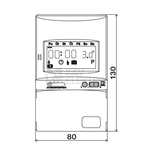 Obrázek produktu  Bezdrátový termostat ELEKTROBOCK BT21 (BPT-21) 3