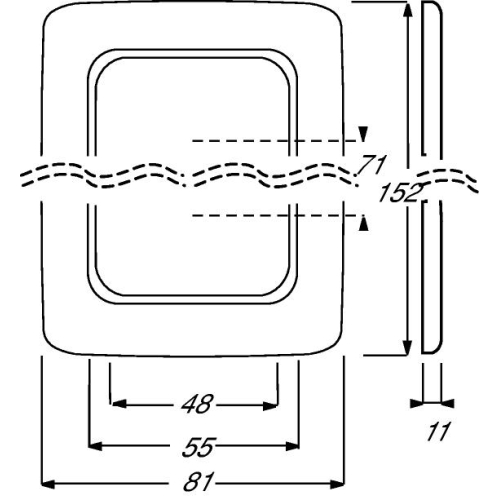 ABB Reflex SI dvojrámeček alpská bílá 1725-0-0936 (2512-214) 2CKA001725A0936