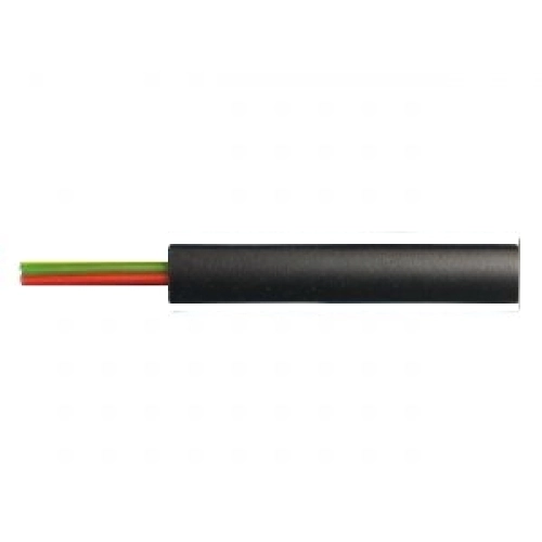 Telefonní kabel dvoužílový černý (100m)