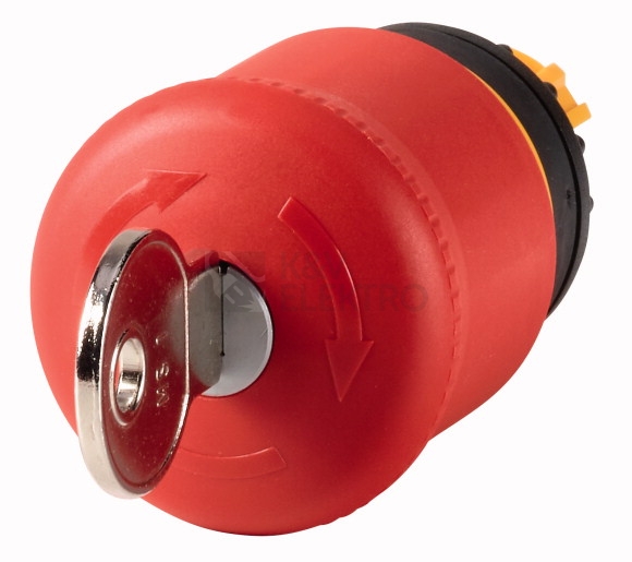 Obrázek produktu Ovládací hlavice nouzového zastavení se zámkem EATON M22-PVS /216879/ 0