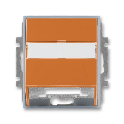 ABB Element kryt datové zásuvky karamelová/ledová šedá 5014E-A00100 07