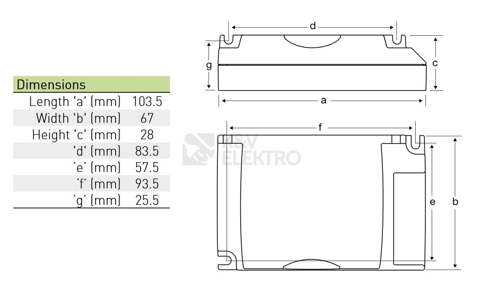 Obrázek produktu Elektronický předřadník Helvar EL 1/2X18-42 TCs 1