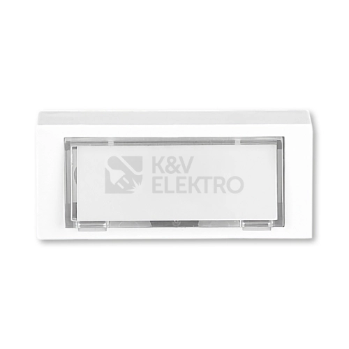 ABB tlačítko zvonkové 3171-80114 bílá