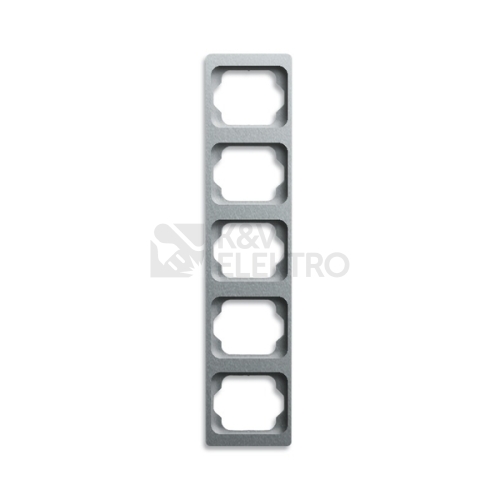 ABB Alpha exclusive pětirámeček svislý titanová 1754-0-4132 (2CKA001754A4132)