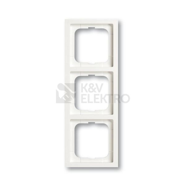 Obrázek produktu ABB Future Linear trojrámeček mechová bílá 1754-0-4416 (1723-884K) 2CKA001754A4416 0