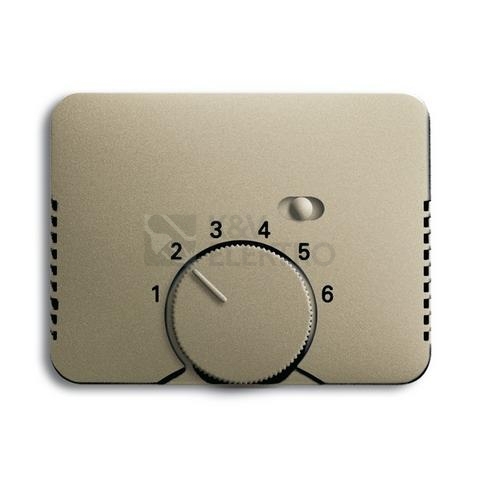 Obrázek produktu ABB Alpha exclusive kryt termostatu s otočným ovládáním palladium 1710-0-3566 (2CKA001710A3566) 0