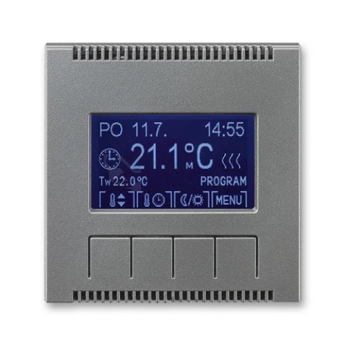 ABB Neo Tech termostat pokojový ocelová 3292M-A10301 36 programovatelný