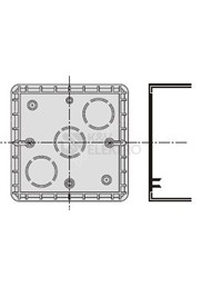 Obrázek produktu  Krabice lištová 6484-10 80x80x26mm 1