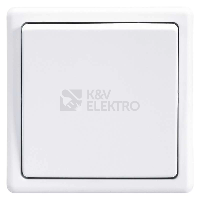 Obrázek produktu ABB Classic vypínač č.6 jasně bílá 3553-06289 B1 0