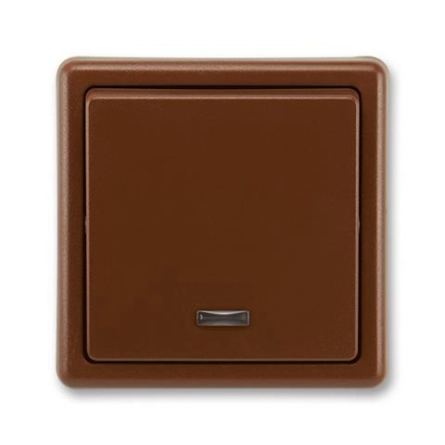 ABB Classic vypínač č.6So hnědá 3553-27289 H3 s orienační doutnavkou