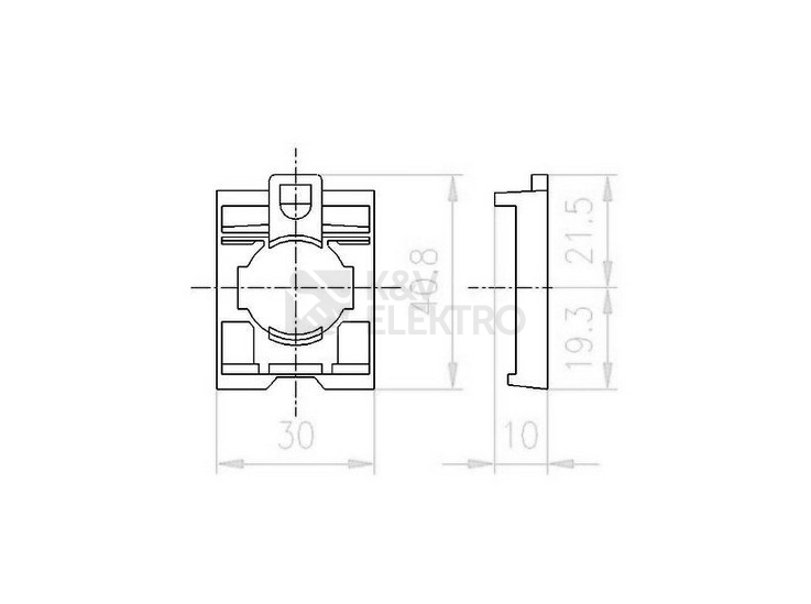 Obrázek produktu  EATON Titan upevňovací adaptér M22-A 216374 1
