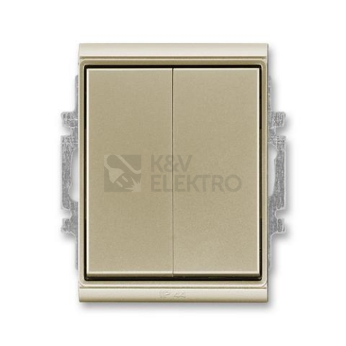 ABB Time spínač č.5 IP44 šampaňská 3558E-A05940 33