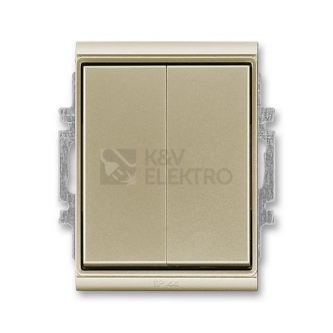 Obrázek produktu ABB Time spínač č.5 IP44 šampaňská 3558E-A05940 33 0