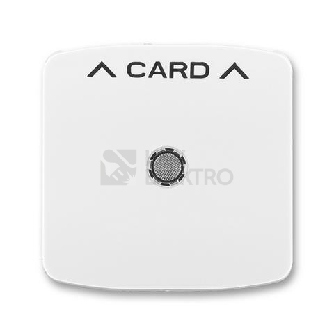 Obrázek produktu ABB Tango kryt kartového spínače bílá 3559A-A00700 B s průzorem 0
