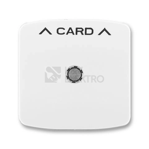 Obrázek produktu ABB Tango kryt kartového spínače bílá 3559A-A00700 B s průzorem 0