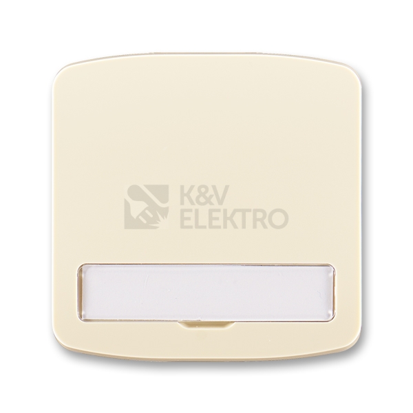Obrázek produktu ABB Tango kryt vypínače slonová kost 3558A-A00620 C s popisovým polem 0