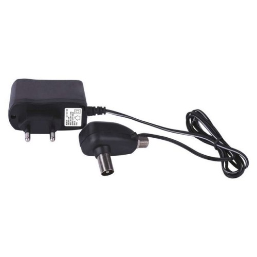 Anténa EMOS EM-025 J0665 25dB DVB-T2 DAB filtr LTE/4G se zdrojem a zesilovačem