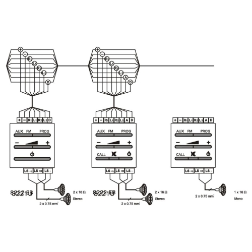 ABB reproduktor vestavný 8200-0-0013 (8222 EB) 2CKA008200A0013