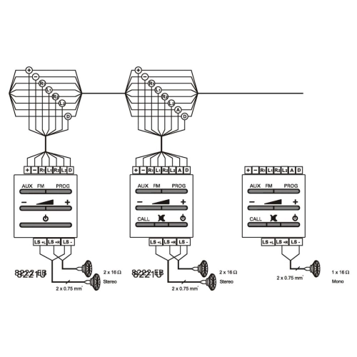 ABB reproduktor vestavný 8200-0-0013 (8222 EB) 2CKA008200A0013 (obrázek 3)