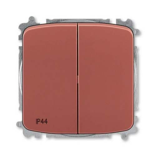 ABB Tango vypínač č.5 IP44 vřesová červená 3559A-A05940 R2