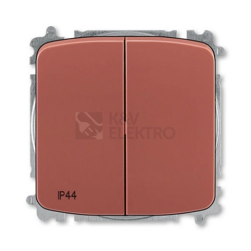 ABB Tango vypínač č.5 IP44 vřesová červená 3559A-A05940 R2