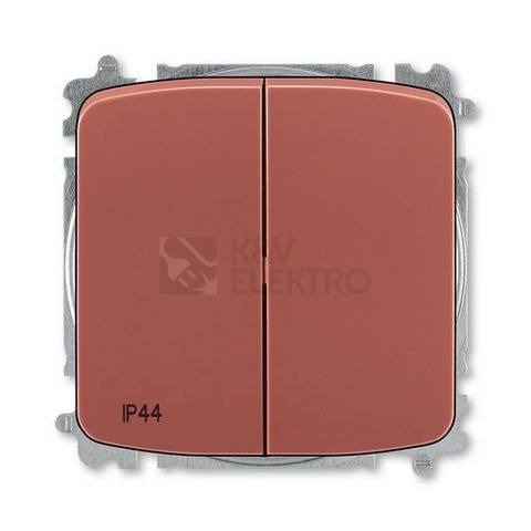 Obrázek produktu ABB Tango vypínač č.5 IP44 vřesová červená 3559A-A05940 R2 0