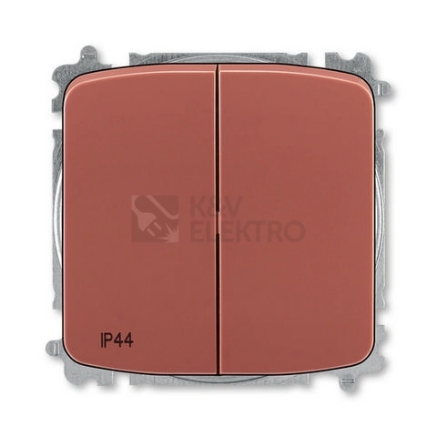 Obrázek produktu ABB Tango vypínač č.5 IP44 vřesová červená 3559A-A05940 R2 0