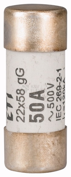 Obrázek produktu Pojistka válcová Eaton gG 100A Z-C22/SE-100A/gG 0