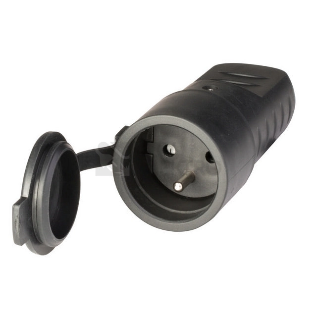 Obrázek produktu Spojka/zásuvka pogumovaná SCAME 110.3150 hluboké provedení 16A/250V IP44 0