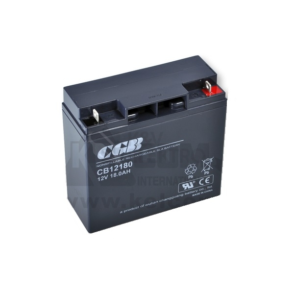 Obrázek produktu  Bezúdržbový akumulátor CGB battery CB12180 18Ah/12V 0