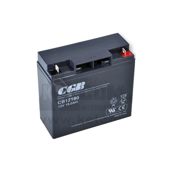 Obrázek produktu Bezúdržbový akumulátor CGB battery CB12180 18Ah/12V 0
