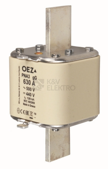 Obrázek produktu Nožová pojistka OEZ PNA3 315A gG 0